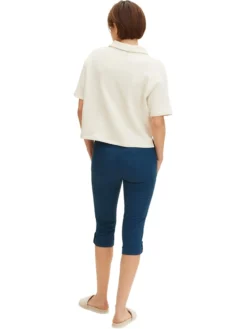 Tom Tailor Caprihose In Dunkelblau -Vero Moda Geschaft tom tailor caprihose in dunkelblau 3