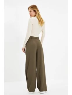 Trendyol Marlenehose In Braun -Vero Moda Geschaft trendyol marlenehose in braun 2