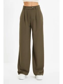 Trendyol Marlenehose In Braun -Vero Moda Geschaft trendyol marlenehose in braun 3