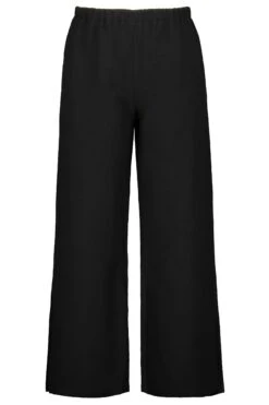 Ulla Popken Hose Mit Hohen Schlitzen In Schwarz -Vero Moda Geschaft ulla popken hose mit hohen schlitzen in schwarz 3