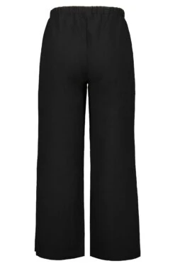 Ulla Popken Hose Mit Hohen Schlitzen In Schwarz -Vero Moda Geschaft ulla popken hose mit hohen schlitzen in schwarz 4