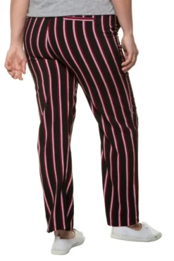 Ulla Popken Streifenhose In Schwarz -Vero Moda Geschaft ulla popken streifenhose in schwarz 3 scaled