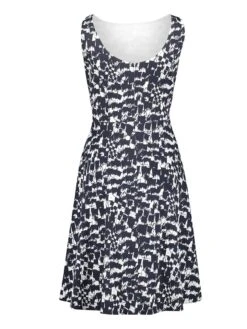 Vero Moda Geschaft -Vero Moda Geschaft vera mont kleid in dunkelblau weiss 1